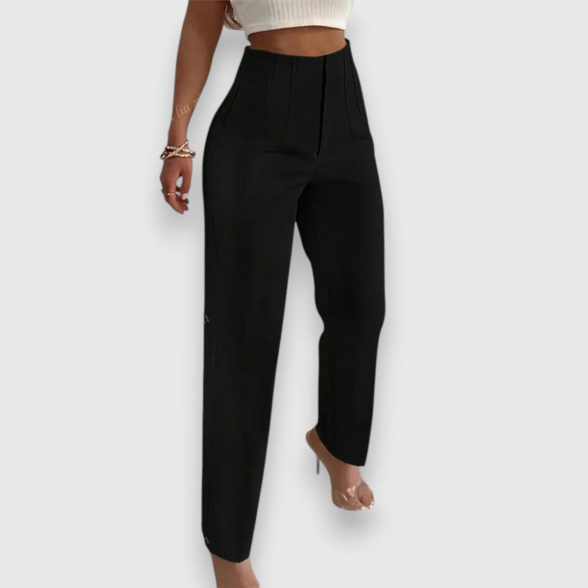 Verena – pantalones de tiro alto