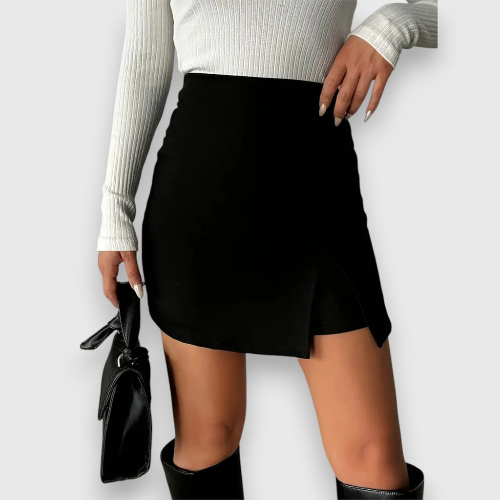 Johanna – Falda de vestir de tiro alto elegante