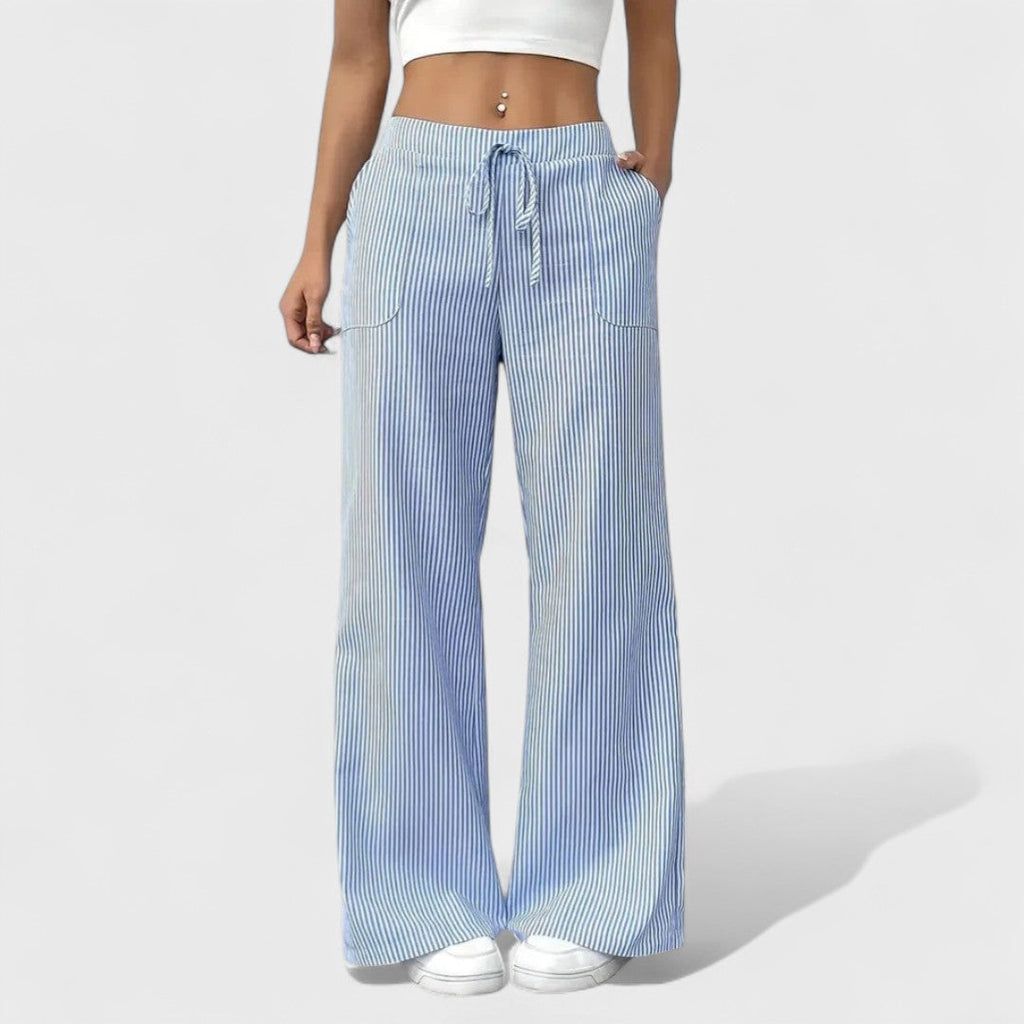 Dominique - Pantalones anchos y cómodos