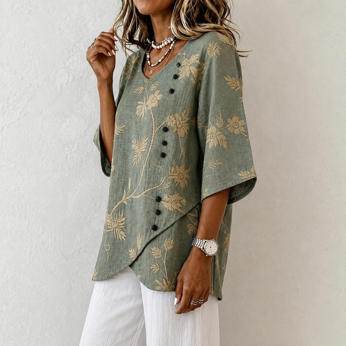 Blusa Bordada Valentina