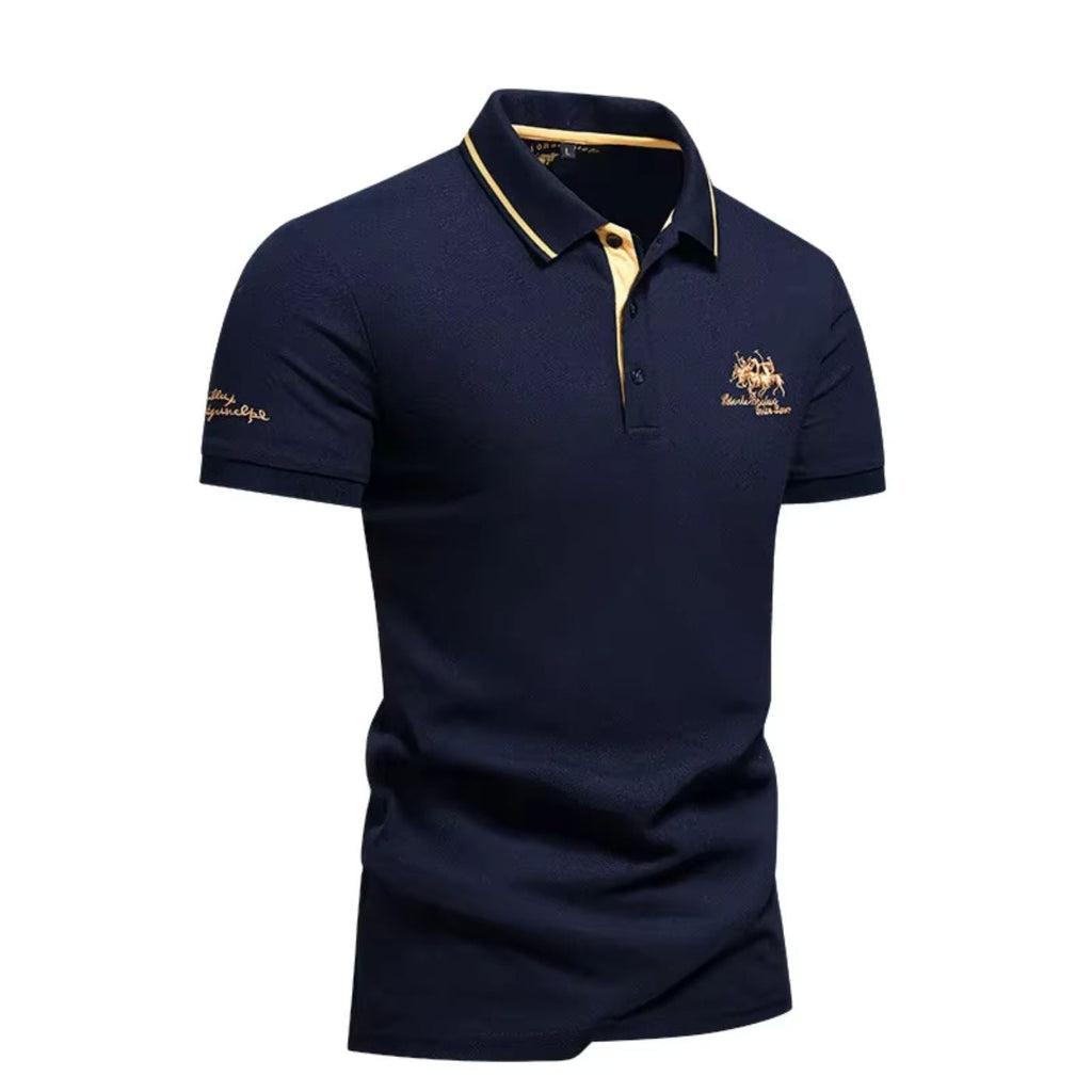 JOSEPH | Polo clásico de algodón con bordado exclusivo