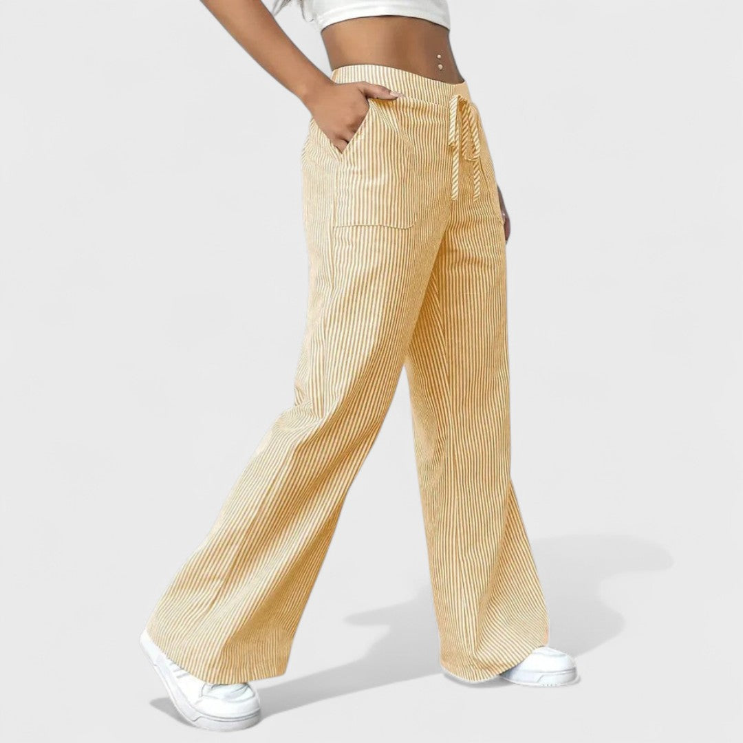 Dominique - Pantalones anchos y cómodos