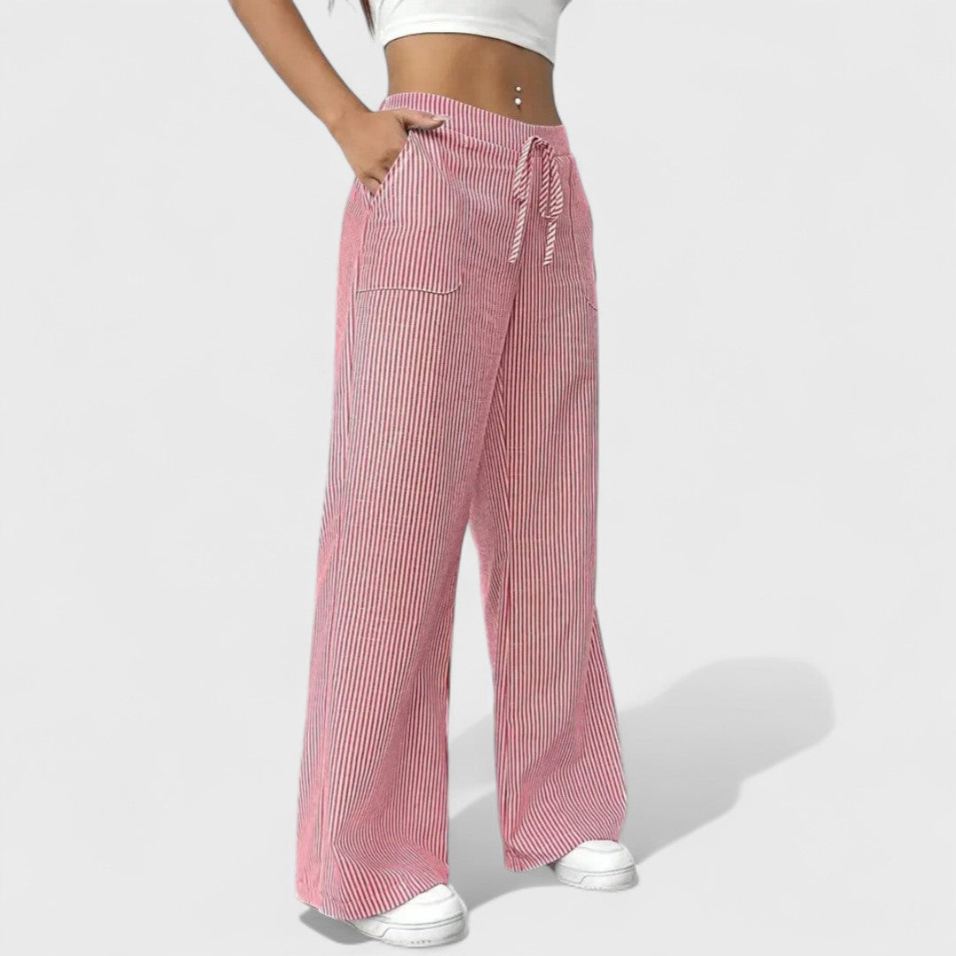 Dominique - Pantalones anchos y cómodos